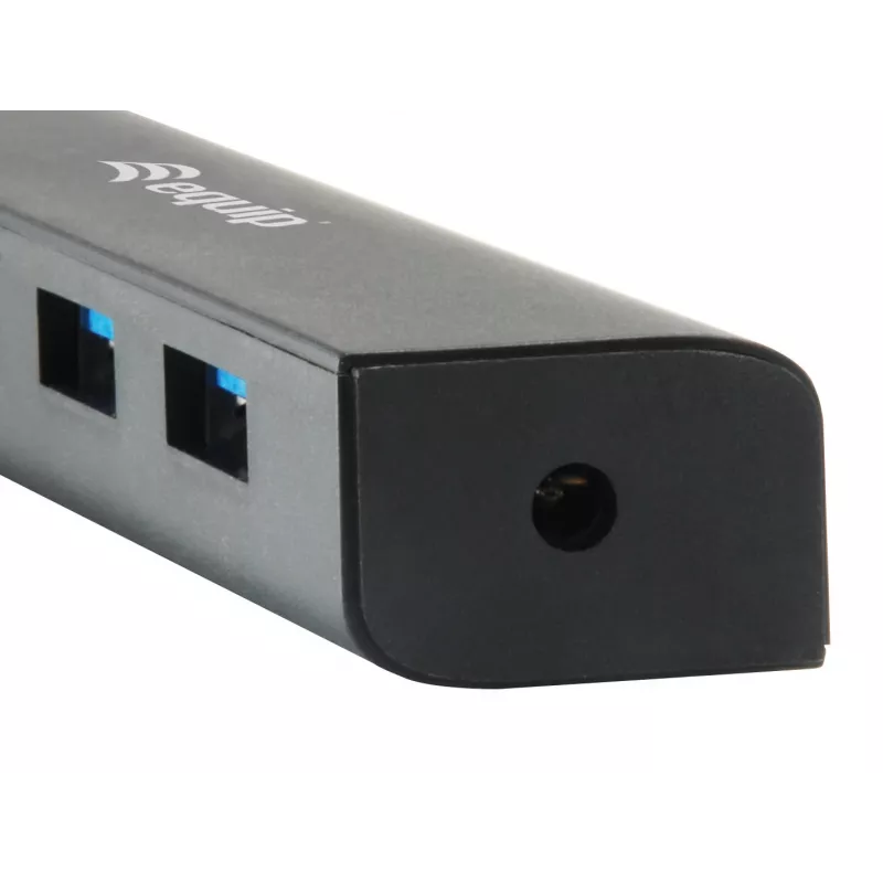 Equip 128954 Schnittstellen-Hub USB 3.2 Gen 1 (3.1 Gen 1) Typ-C 5000 Mbit/s Schwarz