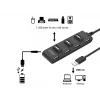 Equip 7-Port USB 2.0 Hub, USB 2.0, USB 2.0, 480 Mbit/s, Schwarz, China, CE, RoHS