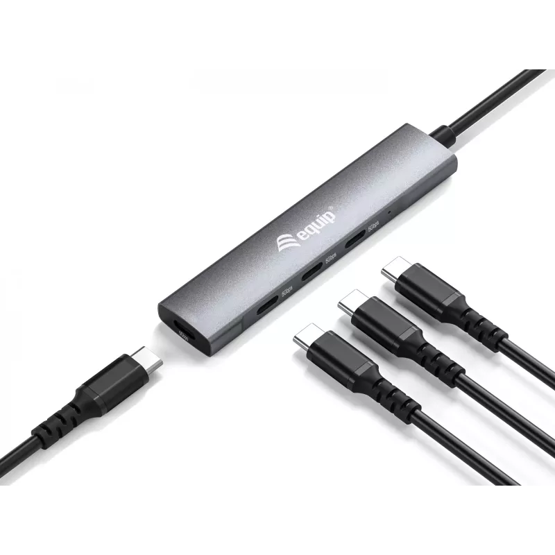Equip USB-C 4-Port USB 3.2 Gen 1 Hub