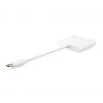 USB Typ C auf HDMI Buchse/USB A Buchse/PD Adapter Equip 133461