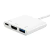USB Typ C auf HDMI Buchse/USB A Buchse/PD Adapter Equip 133461