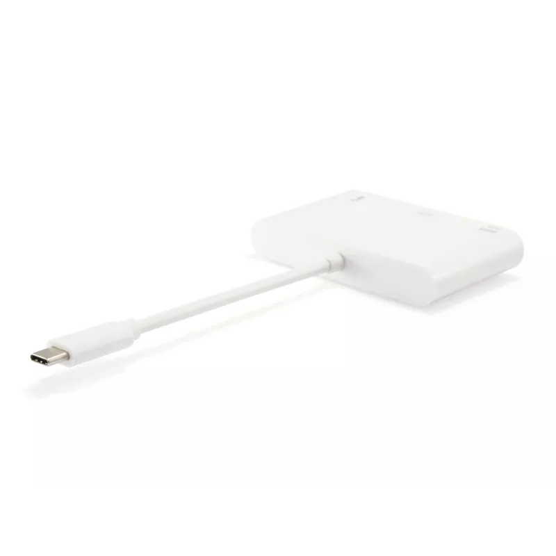 USB Typ C auf VGA Buchse/USB A Buchse/PD Adapter Equip 133462