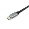 Equip USB-C 4-in-1 Dual-HDMI-Adapter, USB 3.2 Gen 1 (3.1 Gen 1) Typ-C, Silber, 4K Ultra HD, 30 Hz, HDMI, Aluminium