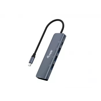 Equip USB-C 5-in-1 MULTIFUNKTIONALER Adapter, HDMI, USB 3.2 GEN1, 100W USB PD