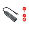 Equip USB-C zu RJ45 Gigabit-Netzwerk + PD-Adapter USB Type-C 100W