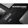 Equip USB-C zu RJ45 Gigabit-Netzwerk + PD-Adapter USB Type-C 100W