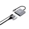 Equip 3-in-1 USB-C auf HDMI / USB-A / USB PD Adapter, 3.2 Gen 1 (3.1 Gen 1), USB Typ-C, HDMI-Ausgang, 3840 x 2160 Pixel