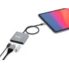 Equip 3-in-1 USB-C auf HDMI / USB-A / USB PD Adapter, 3.2 Gen 1 (3.1 Gen 1), USB Typ-C, HDMI-Ausgang, 3840 x 2160 Pixel