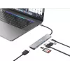 Equip USB-C 7-in-1 Multifunktionsadapter, HDMI 4K/60Hz, USB 3.2 Gen1 x3, TF/Micro SD, 100W USB PD