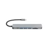 Equip USB-C 7-in-1 Multifunktionsadapter, HDMI 4K/60Hz, USB 3.2 Gen1 x3, TF/Micro SD, 100W USB PD