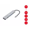 Equip USB-C 7-in-1 Multifunktionsadapter, HDMI 4K/60Hz, USB 3.2 Gen1 x3, TF/Micro SD, 100W USB PD