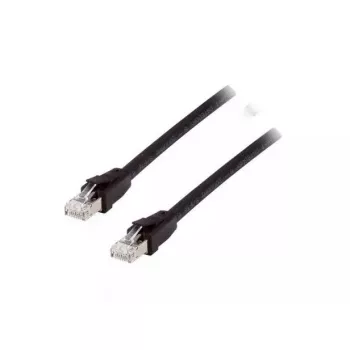 Equip Cat 8.1 S/FTP (PIMF) Patchkabel, LSOH, 3,0m, Schwarz