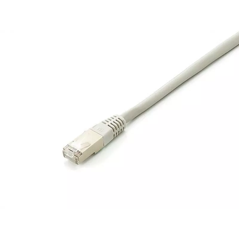 Equip Cat.6A Platinum S/FTP-Patchkabel, Grau, 0,25 m, 10 Stück/Set