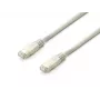 Equip Cat.6A Platinum S/FTP Patchkabel, Grau, 5,0 m, 5 Stück/Set