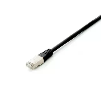 Equip Cat.6A Platinum S/FTP Patchkabel, schwarz, 0,25 m, 10 St./Set