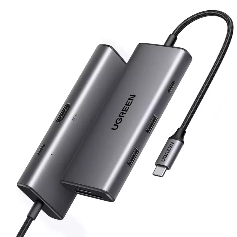 USB-C Multifunktionsadapter UGREEN 15531 HDMI USB 3.0 Ethernet