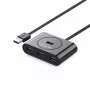 Ugreen Hub 20291 Schwarz 0,8 m Kompatibel mit Windows und Mac