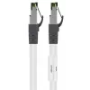 Netzwerkkabel Goobay CAT 8.1 Patchkabel RJ-45 Cat8.1 3m Weiß