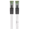 Netzwerkkabel Goobay CAT 8.1 Patchkabel RJ-45 Cat8.1 3m Weiß