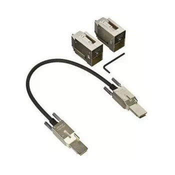 InfiniBand-/Glasfaserkabel Cisco C9200L-STACK-KIT= 0,48 m Schwarz, Grau