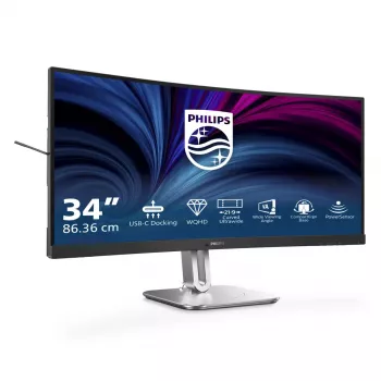 Philips 5000 series 34B2U5600C/00 Computermonitor 86,4 cm (34 Zoll) 3440 x 1440 Pixel Dual QHD LCD Grau