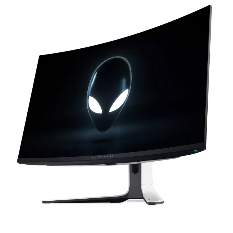 Alienware AW3225QF Computer-Monitor 81,3 cm (32 Zoll) 3840 x 2160 Pixel 4K Ultra HD QD-OLED Schwarz, Weiß