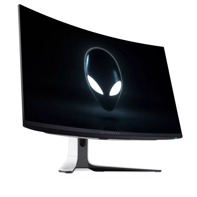 Alienware AW3225QF Computer-Monitor 81,3 cm (32 Zoll) 3840 x 2160 Pixel 4K Ultra HD QD-OLED Schwarz, Weiß