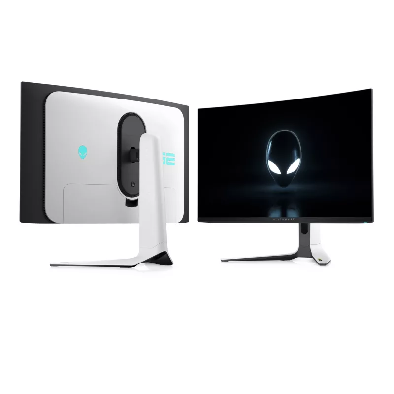Alienware AW3225QF Computer-Monitor 81,3 cm (32 Zoll) 3840 x 2160 Pixel 4K Ultra HD QD-OLED Schwarz, Weiß