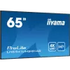 iiyama LH6541UHS-B1AG Signage Display 163,8 cm (64,5 Zoll) LCD 500 cd/m² 4K Ultra HD Schwarz 24/7