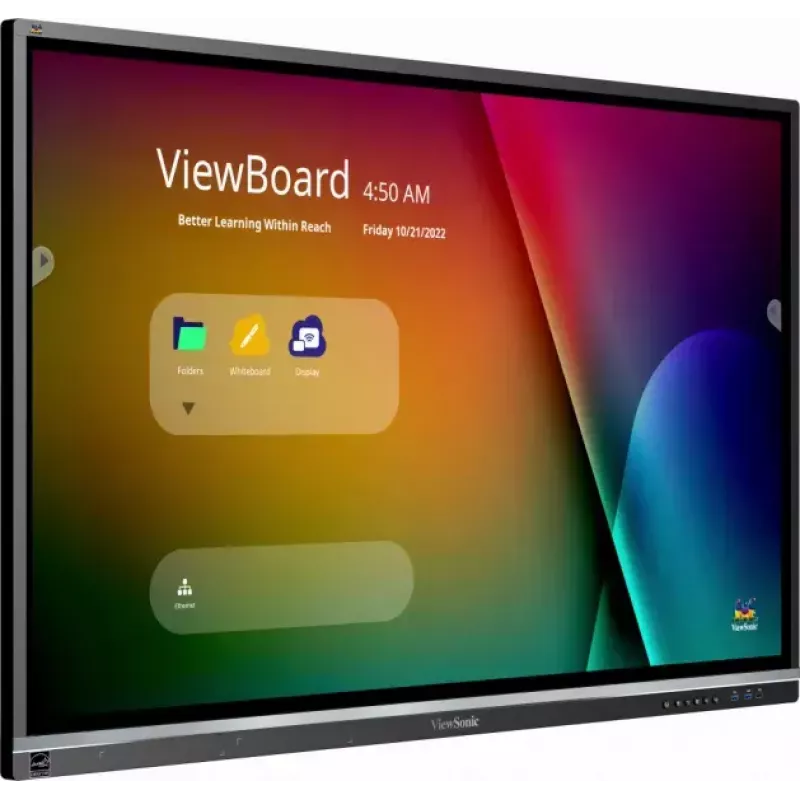 Viewsonic IFP5550-5 Interaktives Whiteboard 139,7 cm (55 Zoll) 3840 x 2160 Pixel Touchscreen Schwarz HDMI