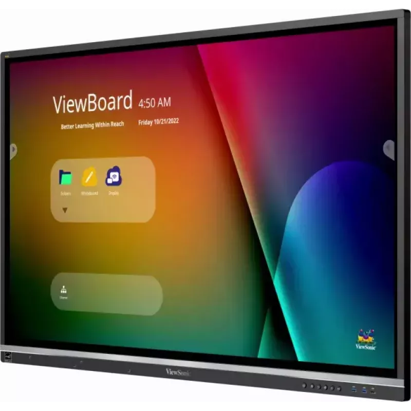 Viewsonic IFP5550-5 Interaktives Whiteboard 139,7 cm (55 Zoll) 3840 x 2160 Pixel Touchscreen Schwarz HDMI