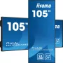 iiyama LH10551UWS-B1AG Signage Display Digital Signage Flachbildschirm 2,67 m (105 Zoll) LED 500 cd/m² UltraWide 5K HD Schwarz 24/7