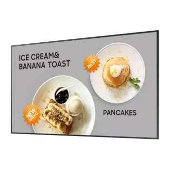Samsung QM32C Digital-Signage-Flachbildschirm 81,3 cm (32 Zoll) LCD Wi-Fi 400 cd/m² Full HD Schwarz Eingebauter Prozessor Tizen 24/7
