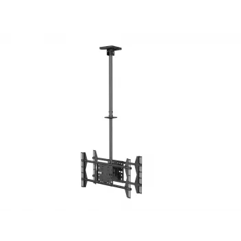 Equip 32 Zoll-65 Zoll Deckenhalterung für zwei Bildschirme