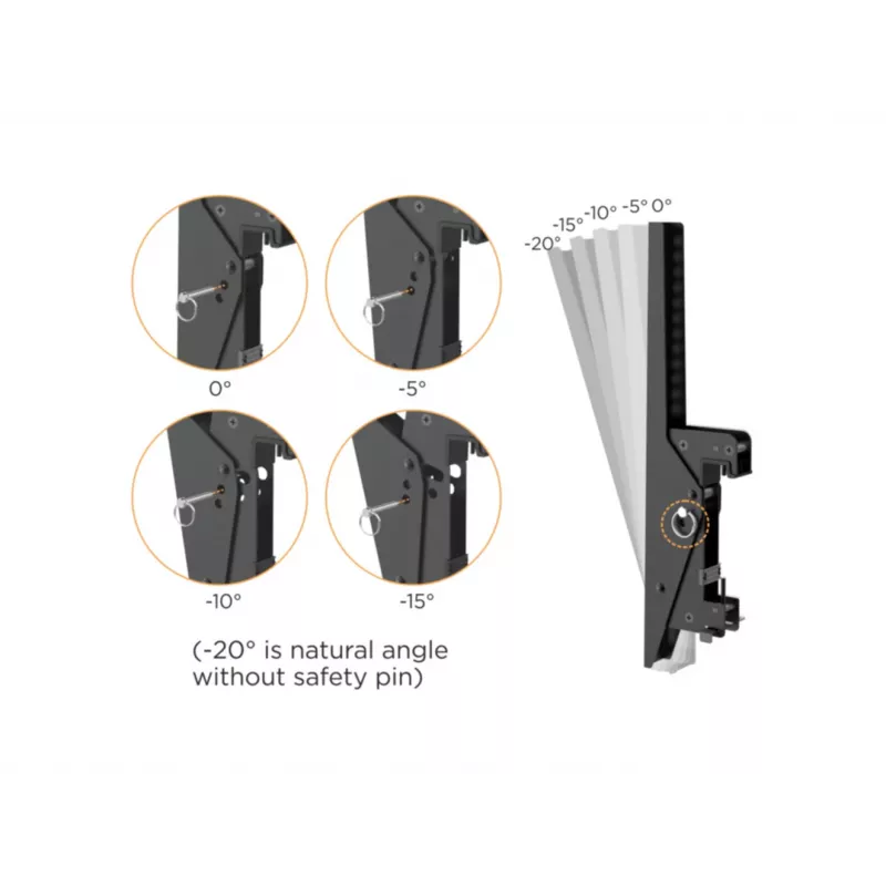 Equip 45 Zoll-55 Zoll Dual-Deckenhalterung