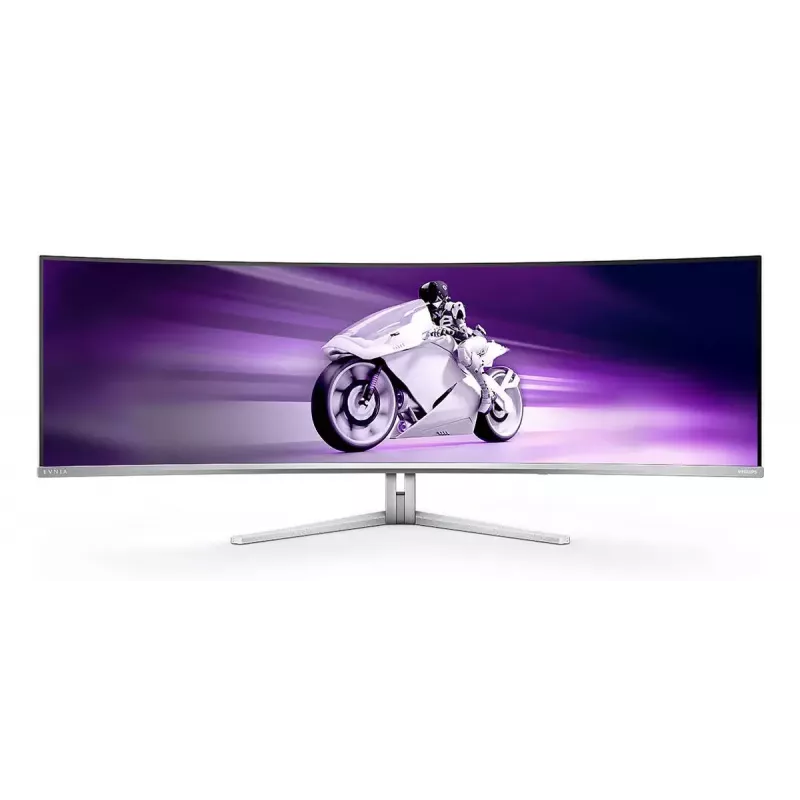 Philips Evnia 8000 49M2C8900/00 Computer Monitor 124,2 cm (48,9 Zoll) 5120 x 1440 Pixel Dual QHD QD-OLED Weiß