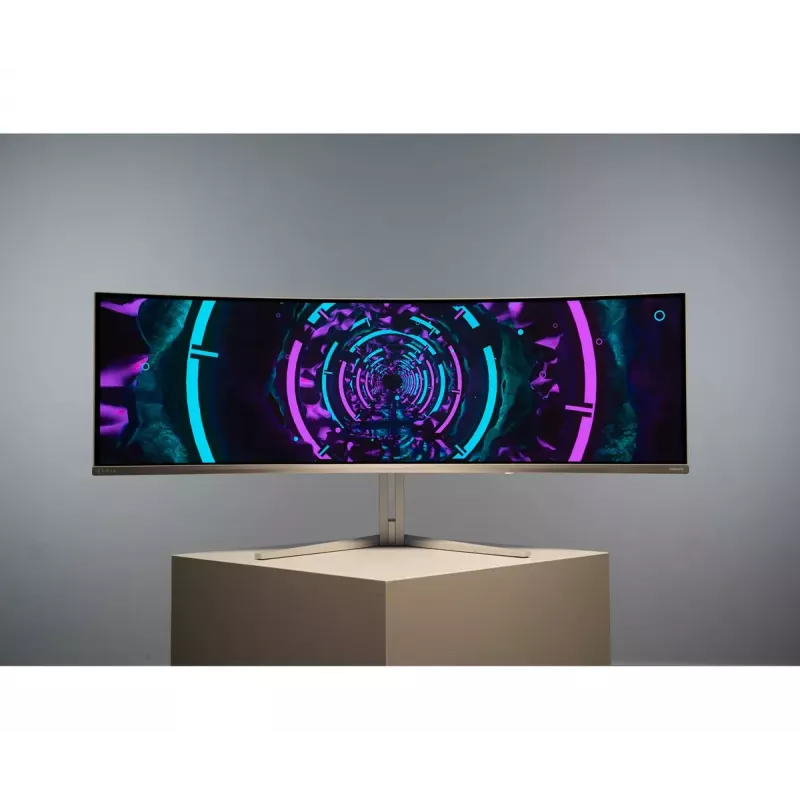 Philips Evnia 8000 49M2C8900/00 Computer Monitor 124,2 cm (48,9 Zoll) 5120 x 1440 Pixel Dual QHD QD-OLED Weiß