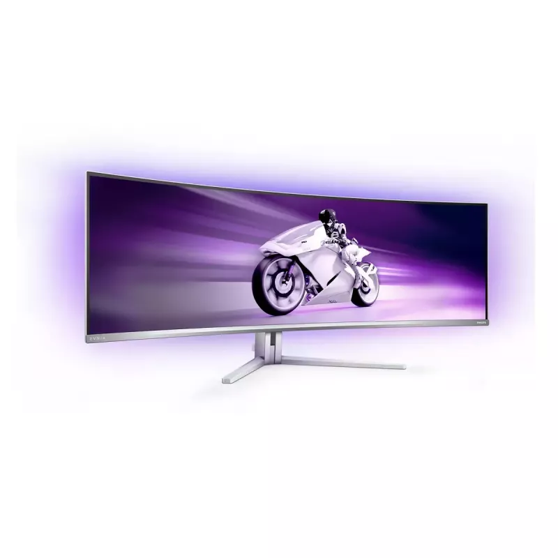 Philips Evnia 8000 49M2C8900/00 Computer Monitor 124,2 cm (48,9 Zoll) 5120 x 1440 Pixel Dual QHD QD-OLED Weiß