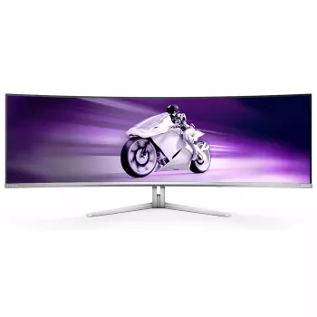 Philips Evnia 8000 49M2C8900/00 Computer Monitor 124,2 cm (48,9 Zoll) 5120 x 1440 Pixel Dual QHD QD-OLED Weiß