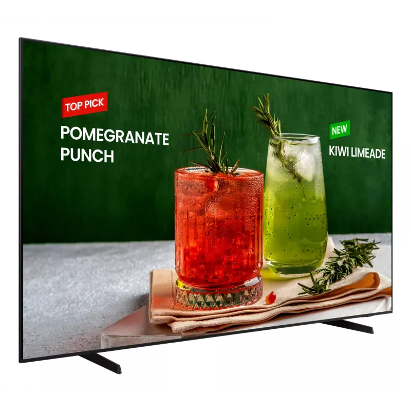 Samsung BE98D-H Digital-Signage-Display 2,49 m (98 Zoll) LED WLAN 4K Ultra HD Schwarz Integrierter Prozessor Tizen 16/7