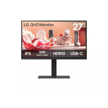 LG 27BA75QB-B.AEU Computer-Monitor 68,6 cm (27 Zoll) 2560 x 1440 Pixel Wide Quad HD LED Schwarz