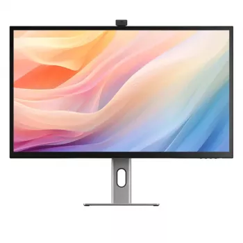 ALOGIC Desktop-Monitor – Clarity Max Pro – 32 Zoll – 3840x2160 (4K UHD) mit USB-C Power Delivery und Webcam