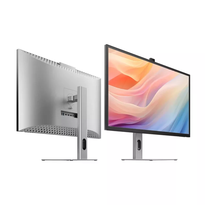 ALOGIC Desktop-Monitor – Clarity Max Pro – 32 Zoll – 3840x2160 (4K UHD) mit USB-C Power Delivery und Webcam
