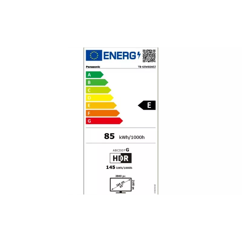 Fernseher Panasonic TB-65W60AEZ 65 Zoll 4K Ultra HD LCD 3840 x 2160