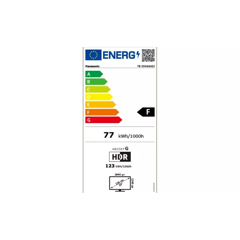 TV Panasonic TB-55W60AEZ 55 Zoll 4K Ultra HD LED 3840 x 2160