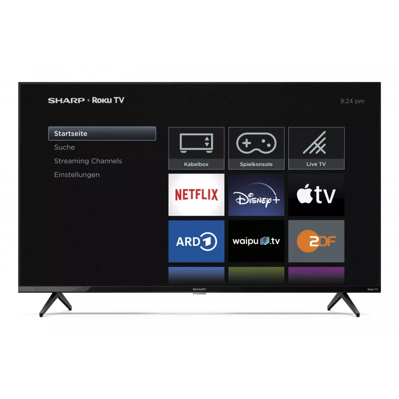 Sharp 43GJ4225E 109,2 cm (43 Zoll) 4K Ultra HD Smart TV Wi-Fi Schwarz