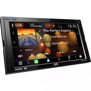 JVC KW-M875DBW Auto-Medienempfänger Schwarz Wi-Fi 180 W Bluetooth