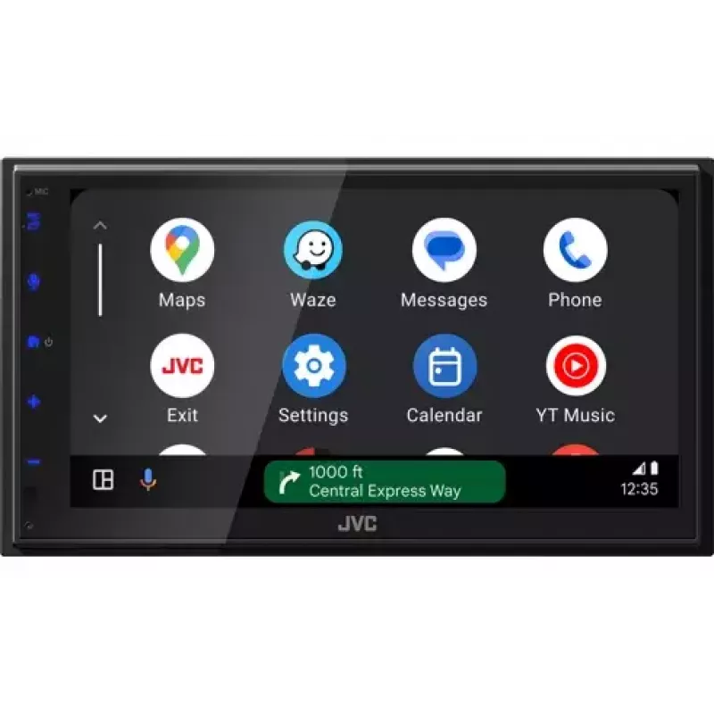 JVC KW-M595DBT Auto-Medienempfänger Schwarz Wi-Fi 22 W Bluetooth