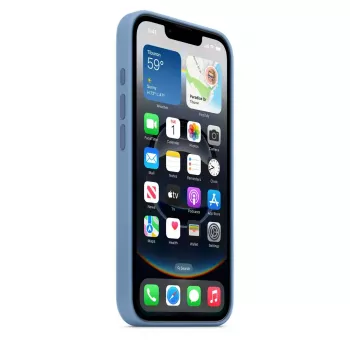 APPLE iPhone 16E – Silikon Case – Winterblau (MD3Q4ZM/A)