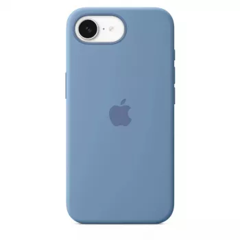 APPLE iPhone 16E – Silikon Case – Winterblau (MD3Q4ZM/A)